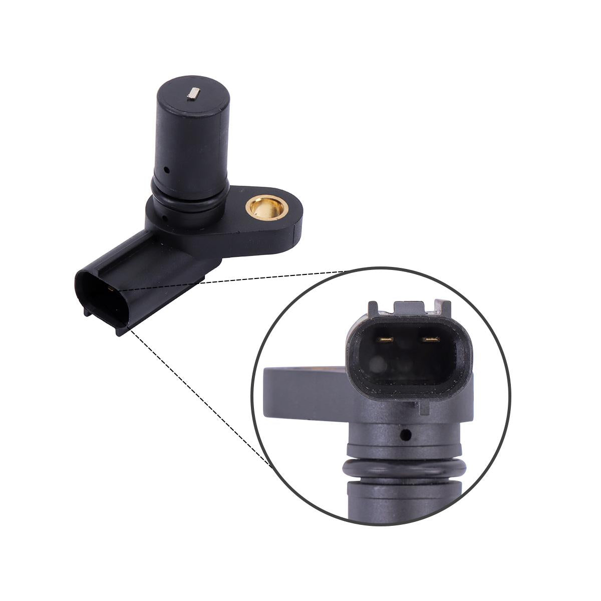 8-97240790-0 Sensor de revolución de velocidad del motor para excavadora Sumitomo SH200 - Detalle del enchufe