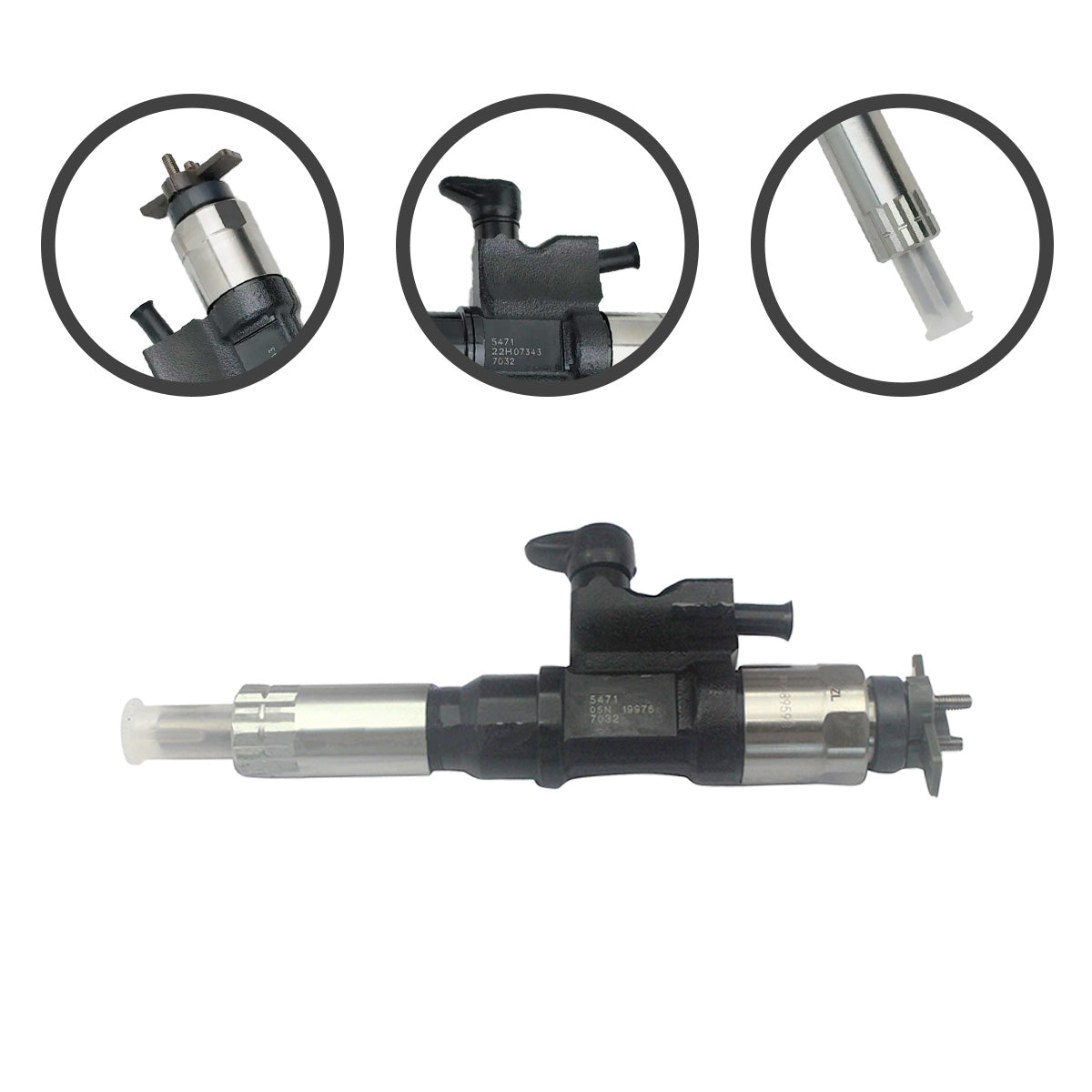 8-97329703-2 095000-5471 Common Rail Injector for Hitachi ZX200-3 
