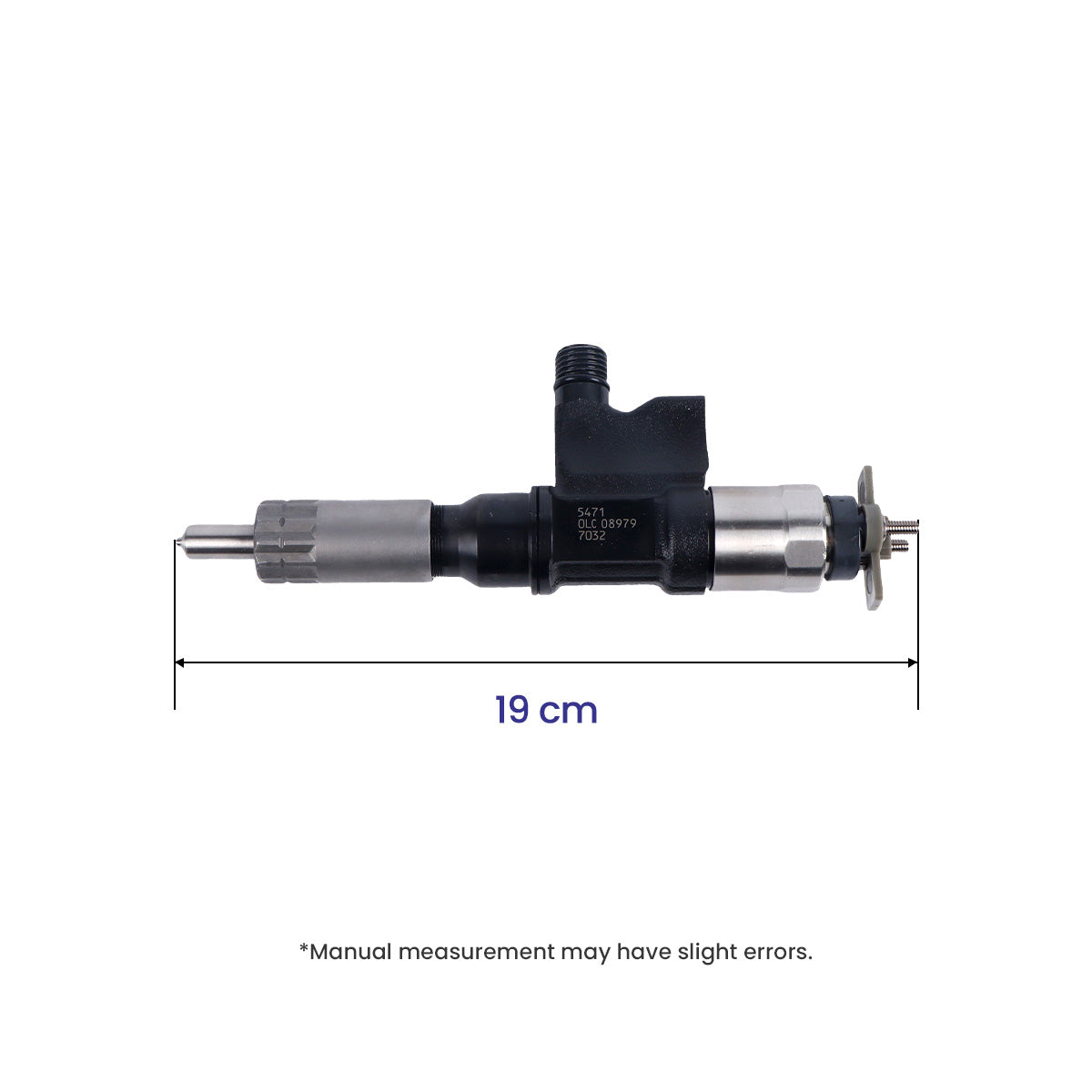 8-97329703-4 8-97329703-6 Inyector de combustible diesel para Hitachi ZX350-3 ZX330-3 - Dimensión del inyector