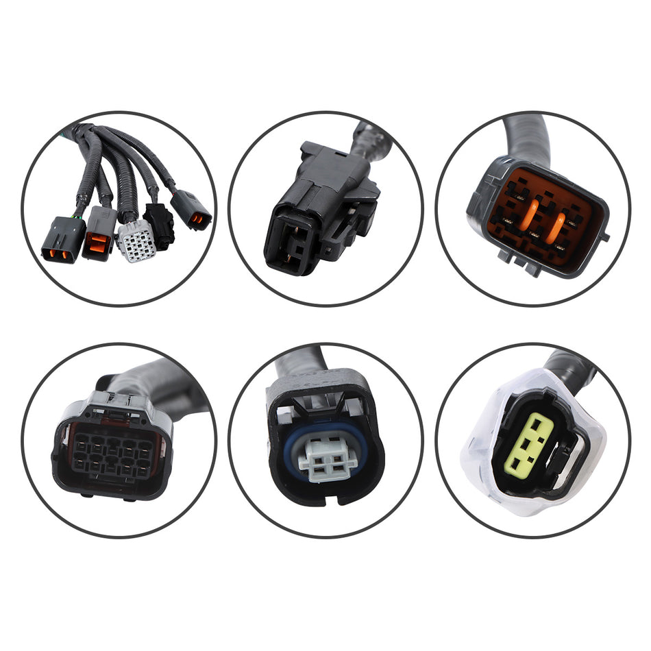 8-98002897-7 Engine Wiring Harness for Hitachi 4HK1 ZX200-3 ZX170W-3 - Sinocmp