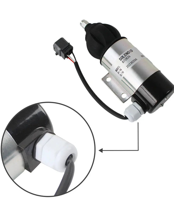 Électrovanne d'arrêt 872826 12V pour Volvo Penta TAMD61A Perkins