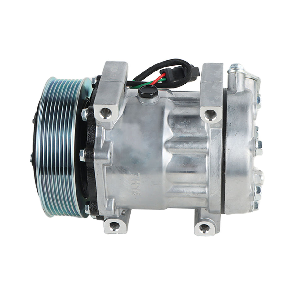 8PK Air Conditioning A/C Compressor 363-9607 for CAT Caterpillar Excavator 314ELCR - Sinocmp