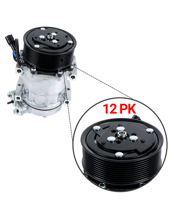 Compresseur A/C 10PK 12V 3611894C91 3611894C92 pour camion Navistar International