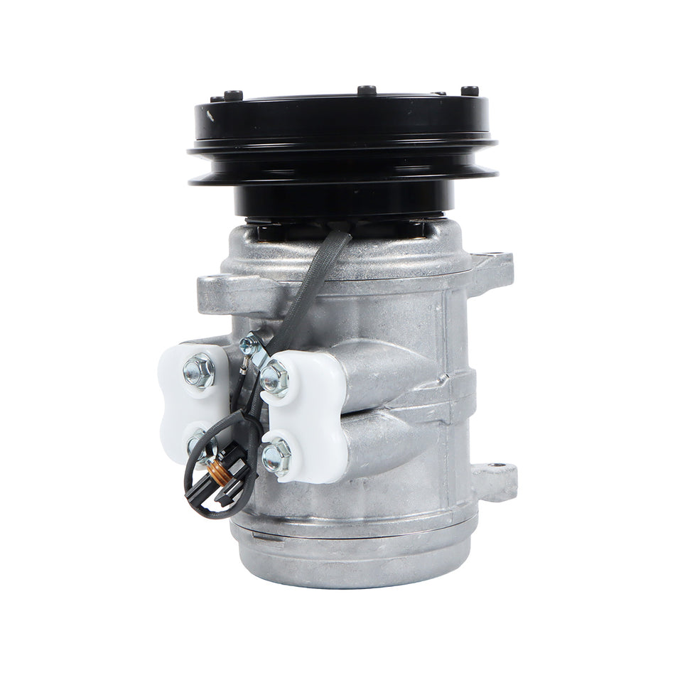 A/C Compressor 1PK 12V SE503051 for John Deere Excavator 690C 690D 690ELC