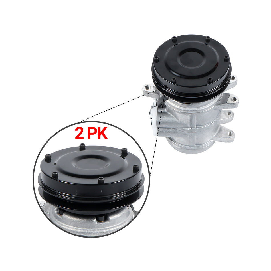 A/C Compressor 1PK 12V SE503051 for John Deere Excavator 690C 690D 690ELC - Detail