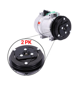 Compresor de aire acondicionado 1PK 24V 11Q6-90040 11Q6-90041 para excavadora Hyundai HW140 HW160