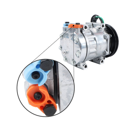 A/C Compressor 1PK 24V 229-8994 2298994 for Caterpillar CAT 308C 314C 321C Excavator - Sinocmp