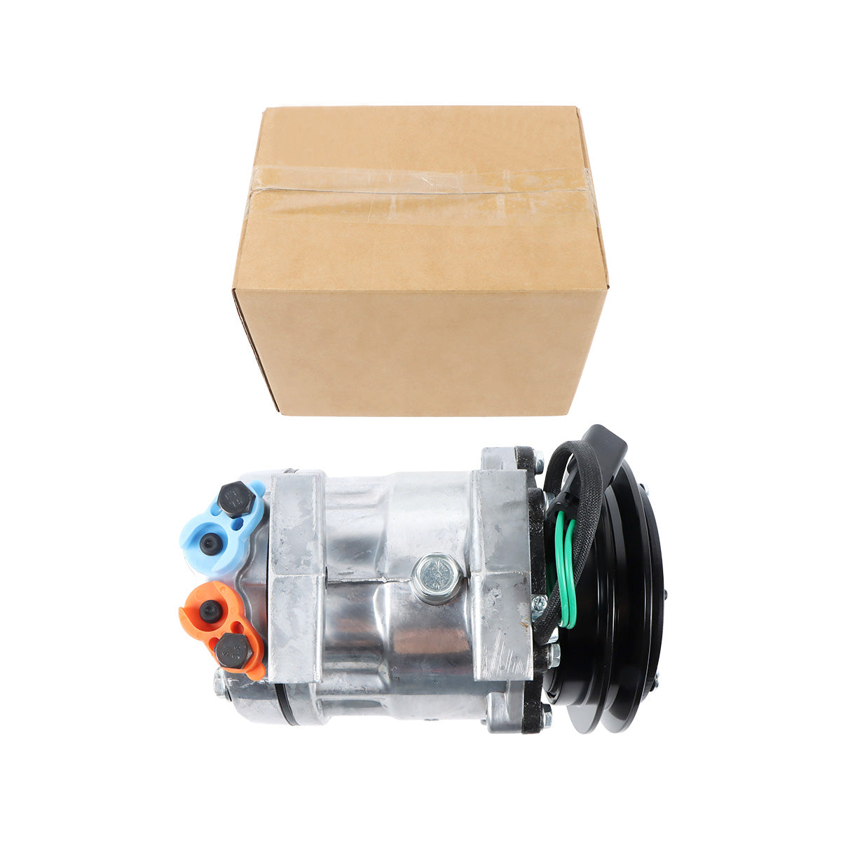 A/C Compressor 1PK 24V 229-8994 2298994 for Caterpillar CAT - Sinocmp
