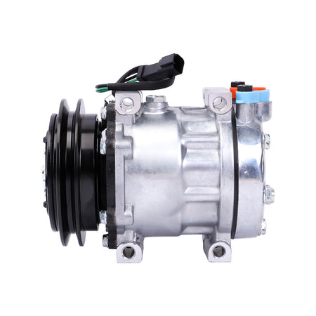 Compresor de aire acondicionado 1PK 24V 259-7245 CA2597245 189-2746 para Carterpillar CAT 308D 