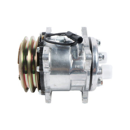 A/C Compressor 2PK 12V 1911506010 for Takeuchi Excavator TB145 TB153FR TB180FR