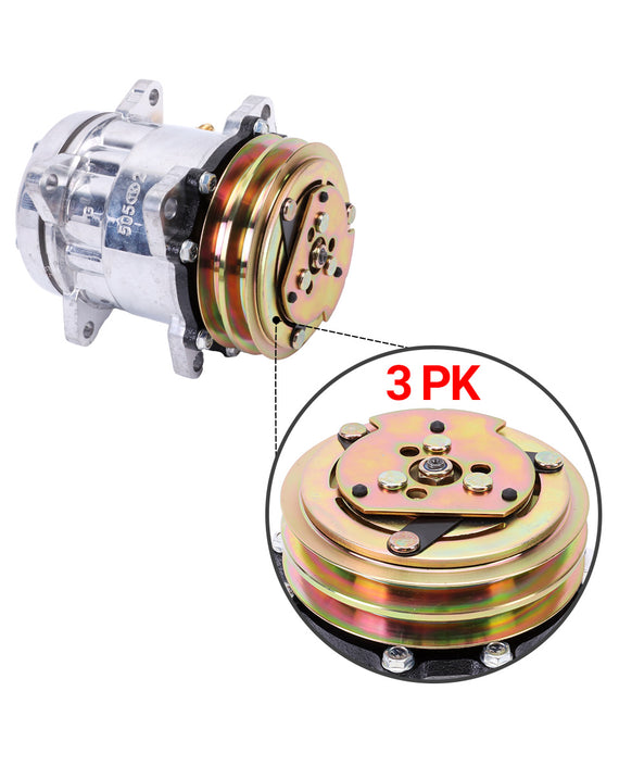 Compresseur A/C 2PK 12V 345-4547 509-3951 pour chargeur Caterpillar CAT 259D 279D 246D