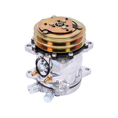 Compresor de aire acondicionado 2PK 12V 345-4547 509-3951 para Caterpillar CAT 259D 279D 246D 