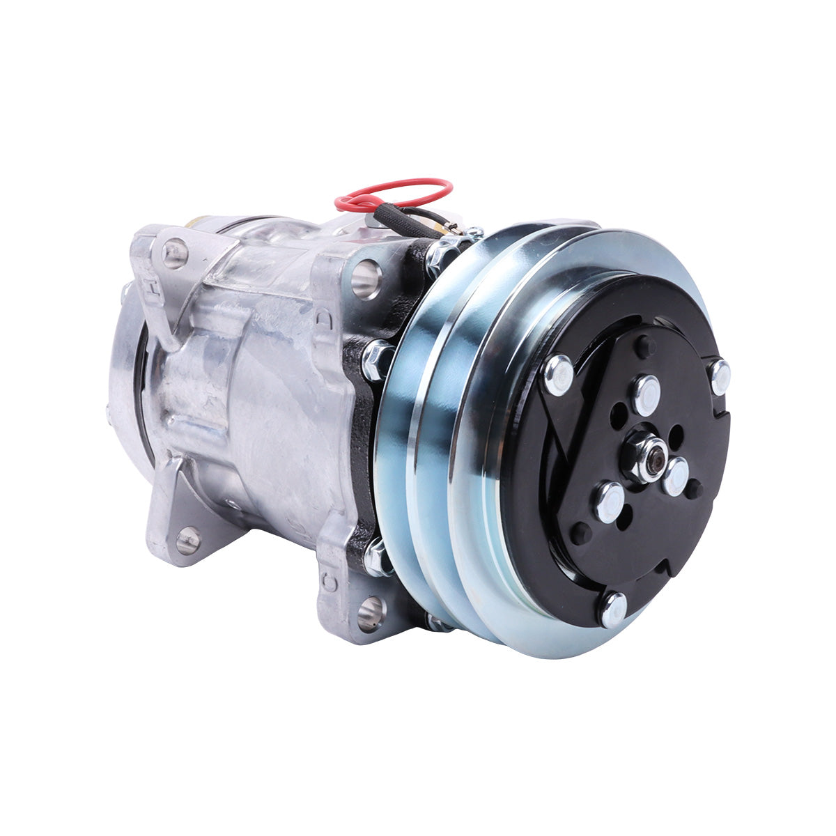 Compresor de aire acondicionado 2PK 12V 3712528M2 3782613M2 para tractor Massey Ferguson 375 383