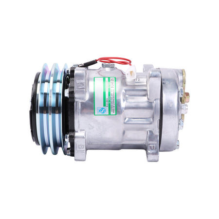 Compresor de aire acondicionado 2PK 12V 3712528M2 3782613M2 para tractor Massey Ferguson 375 383 - Sinocmp