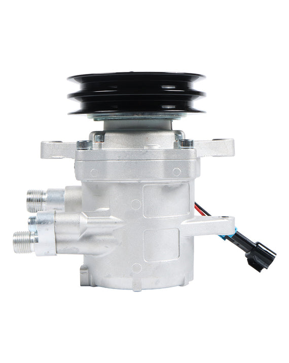 Compresseur A/C 2PK 12 V 6733655 pour chargeuse compacte Bobcat S150 S160 S175 S185 S205