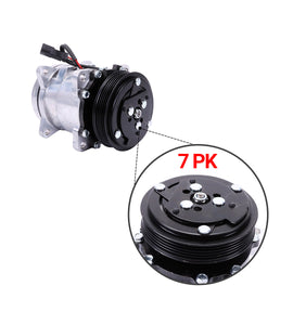 Compresor de aire acondicionado 5PK 12V 7023585 7279139 para cargador Bobcat S550 S590 S595 S630 S650