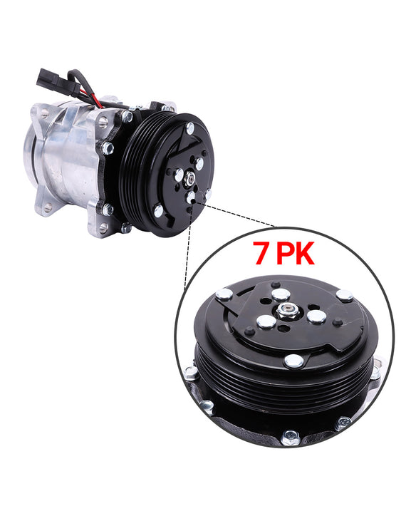 Compresseur A/C 5PK 12V 7023585 7279139 pour chargeur Bobcat S550 S590 S595 S630 S650