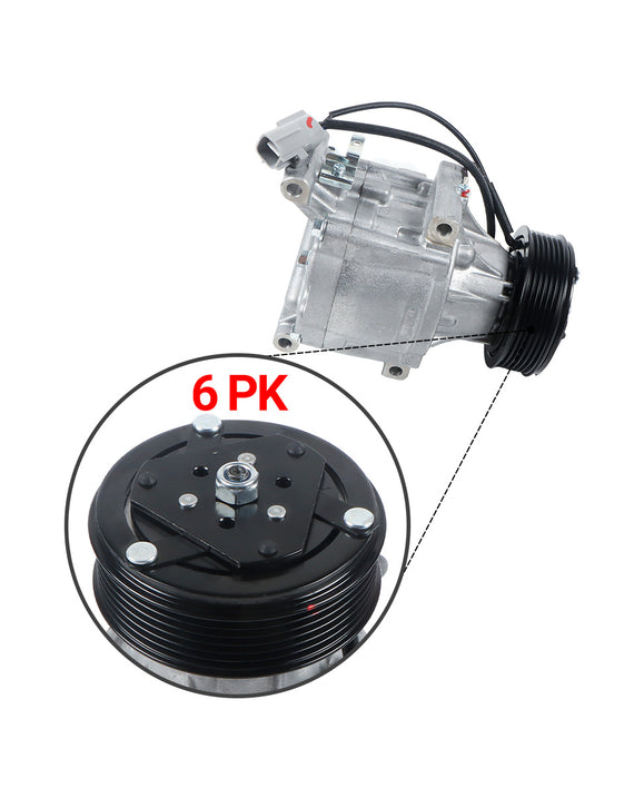 Compresseur A/C 6PK 12 V MIA10103 16001929-104 pour tracteur utilitaire John Deere 4320 4520