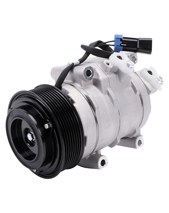 Compresseur A/C 8PK 12V RE326205 SE502745 pour chargeuse compacte John Deere 318E 319E