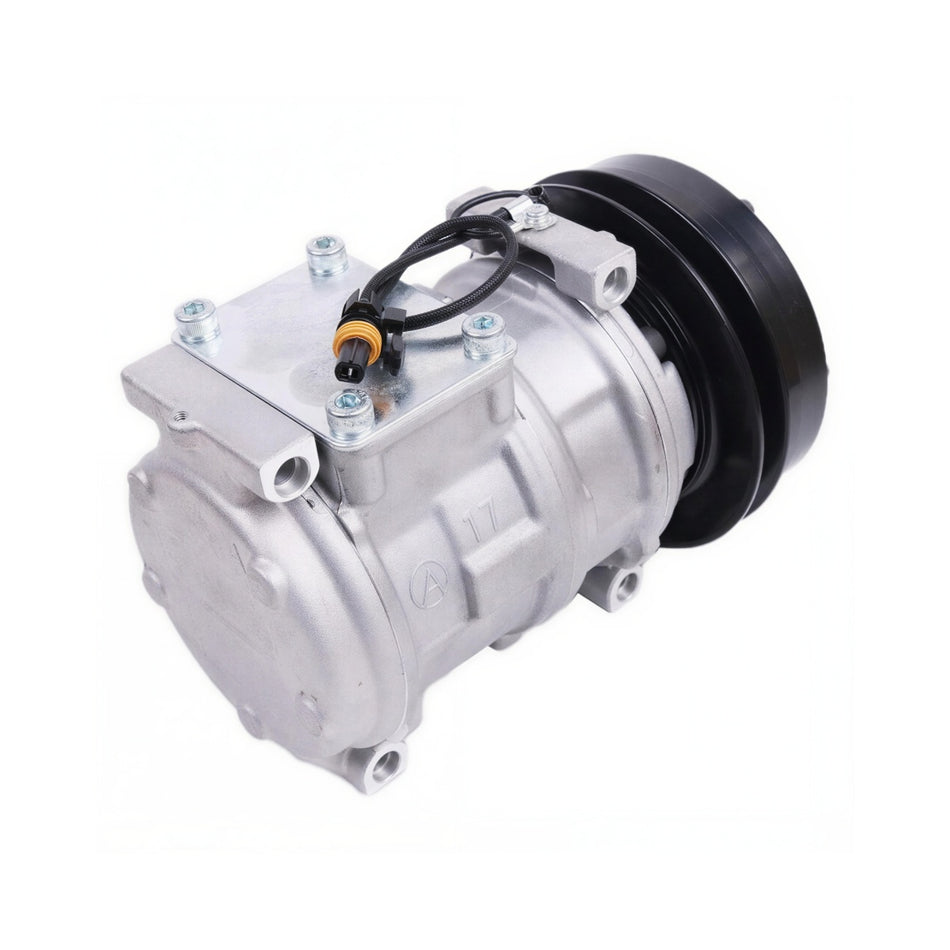 A/C Compressor 1PK 12V RE55422 TY6784 10PA17C for John Deere Tractor 4560 4755 4760 - Sinocmp