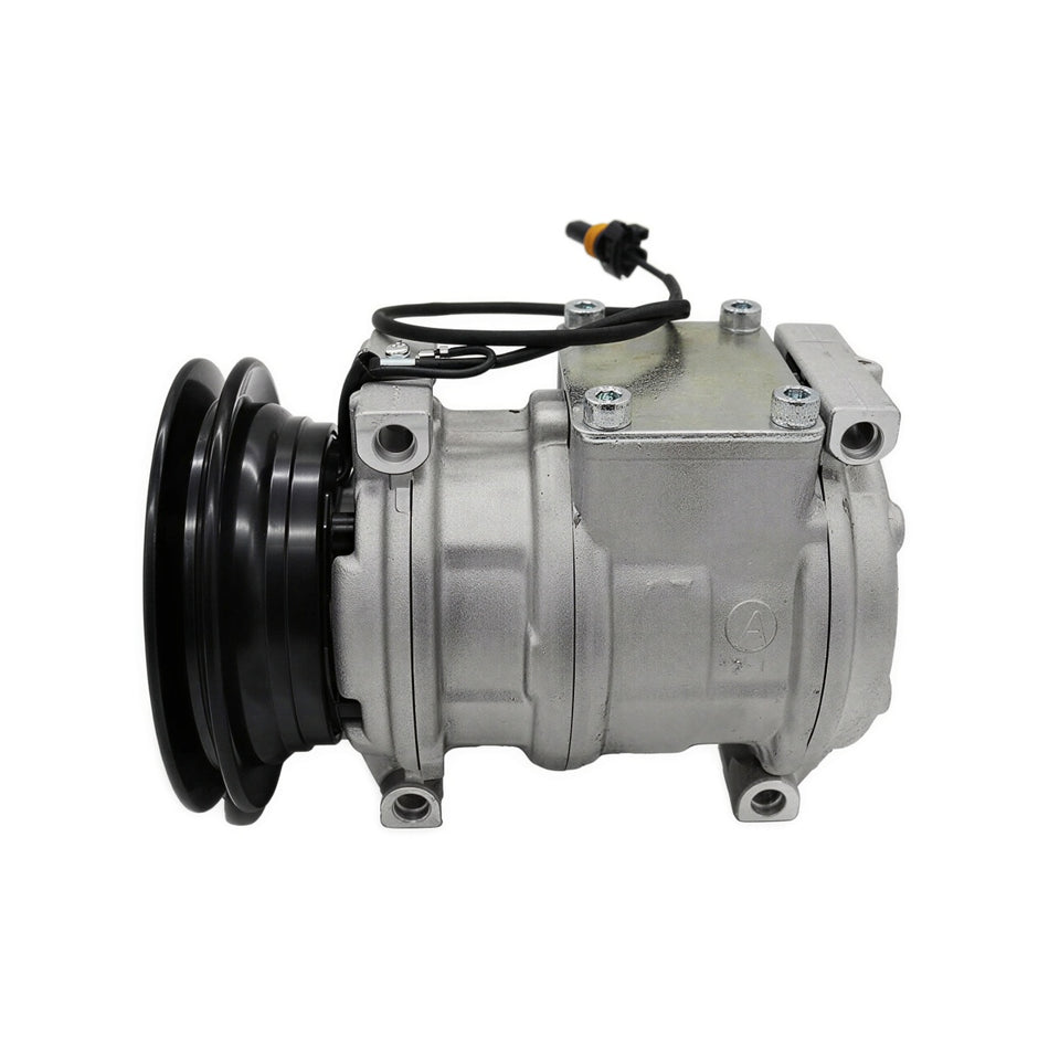A/C Compressor 1PK 12V RE64024 TY6789 10PA17C for John Deere Tractor 5200 5210 5220 - Sinocmp