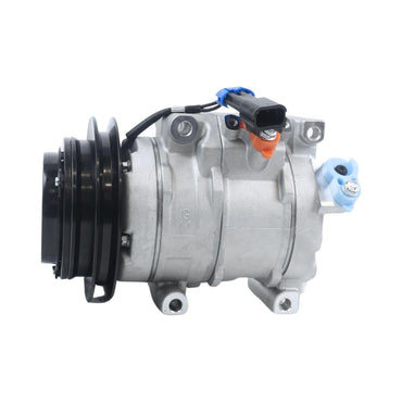 1 compresor de aire acondicionado SJ17273 10SRE18C 1PK 12 V compatible con tractor John Deere 5045E 5055E 5058E 5067E 5075M