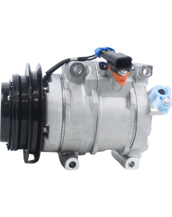 Compresseur A/C SJ17273 10SRE18C 1PK 12V, 1 pièce, Compatible avec tracteur John Deere 5045E 5055E 5058E 5067E 5075M