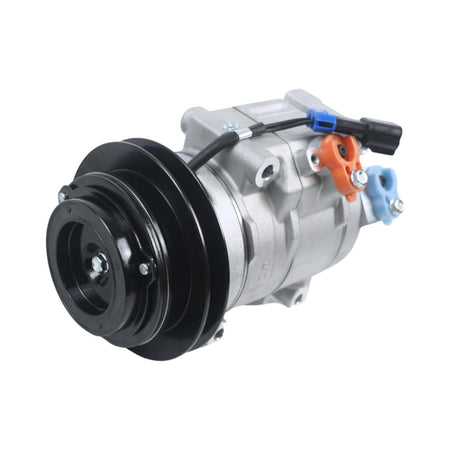 A/C Compressor 1PK 12V SJ17273 for John Deere Tractor 5045E 5055E 5058E 5067E 5075M - Sinocmp