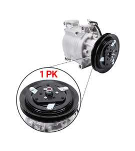 Compressor SCS06 A/C T1065-72213 para Trator Kubota M110 M120 M900 M4900 M6800 M9000