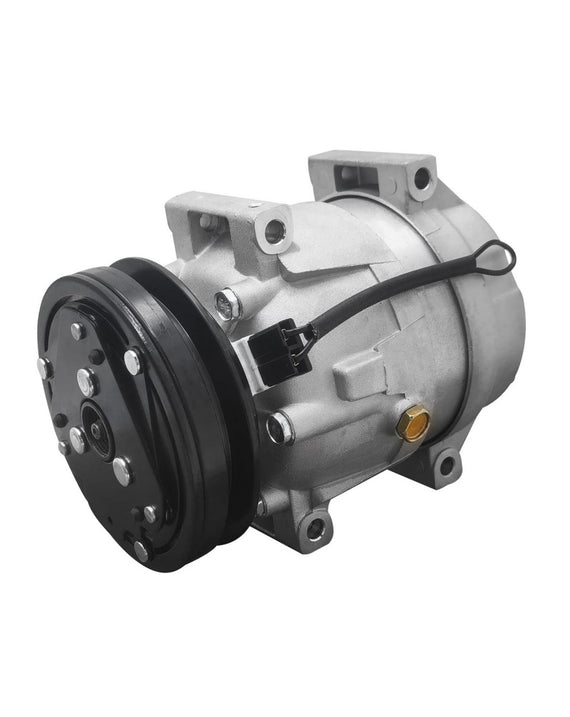 Compresseur A/C T4930-50061,T4930-87291,715330,715569 V5 1PK 12V, 1 pièce, Compatible avec tracteur Kioti DK65S DK75 DK7510 DK90 DK9010