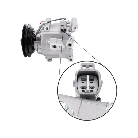 A/C Compressor 1PK 6244536M92 for Kubota Tractor L3240 L3430 - Sinocmp