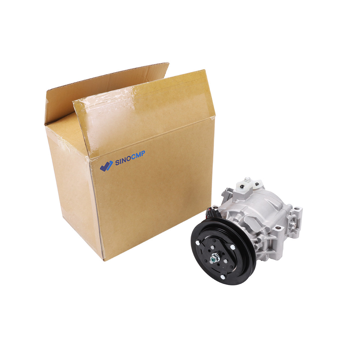 A/C Compressor 1PK 6244536M92 for Kubota Tractor L3240 L3430 - Package