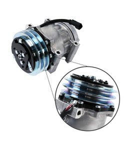 Compresor de aire acondicionado 415-2557 para motor CAT C2.6 C3.3B Excavadora 307 307E 307E2 308E 308E2