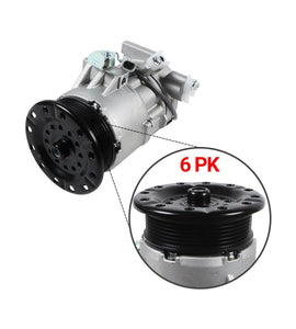 Compresor de aire acondicionado 447260-2331 447260-2333 6PK para Toyota Auris 1,4 YARIS Corolla VITZ 1,0 1,3 1,4