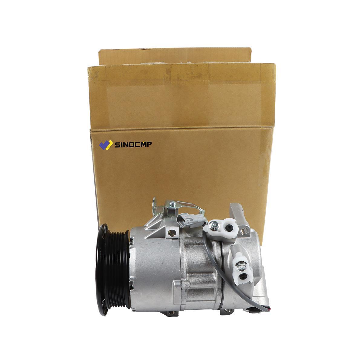 A/C Compressor 447260-2331 447260-2333 6PK for Toyota Auris 1.4 YARIS Corolla VITZ 1.0 1.3 1.4 - Sinocmp Package