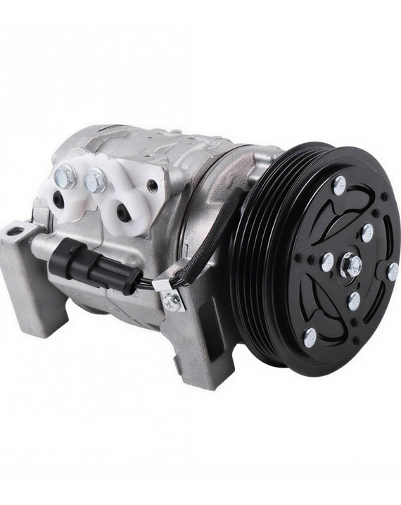 Compresseur A/C 1 pièce 008012969U91 10S11C 4PK 12V Compatible avec Mahindra 6065 6075 7095 8090 8100