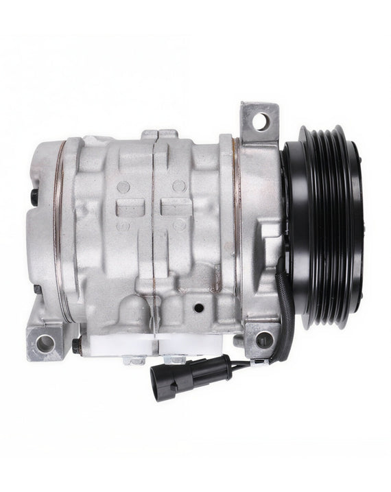 Compresseur A/C 1 pièce 008012969U91 10S11C 4PK 12V Compatible avec Mahindra 6065 6075 7095 8090 8100