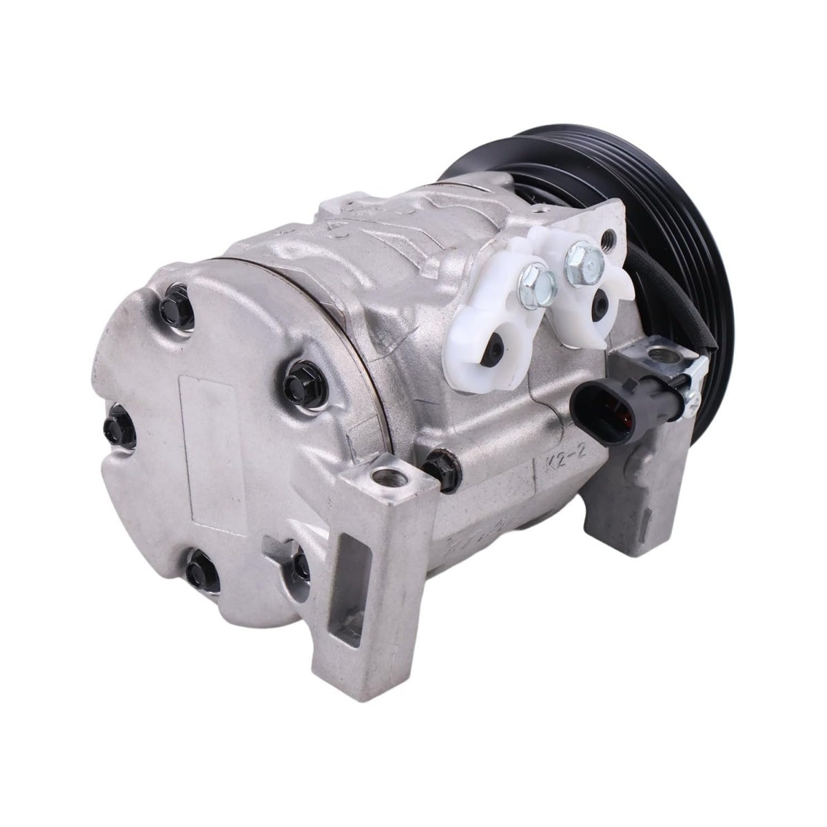 A/C Compressor 4PK 12V 008012969U91 for Mahindra Tractor 6065 6075 7095 8090 8100 - Sinocmp