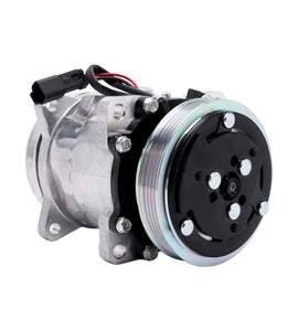 A/C Compressor 4PK 12V QP5H11-1812 for Bobcat Loader T550 T595 T630 T650 S595 S550