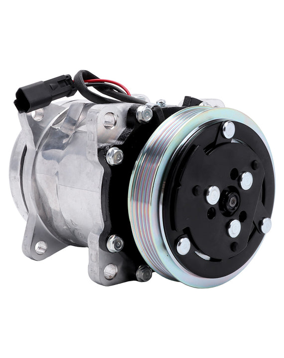 Compresseur A/C 4PK 12 V QP5H11-1812 pour chargeur Bobcat T550 T595 T630 T650 S595 S550
