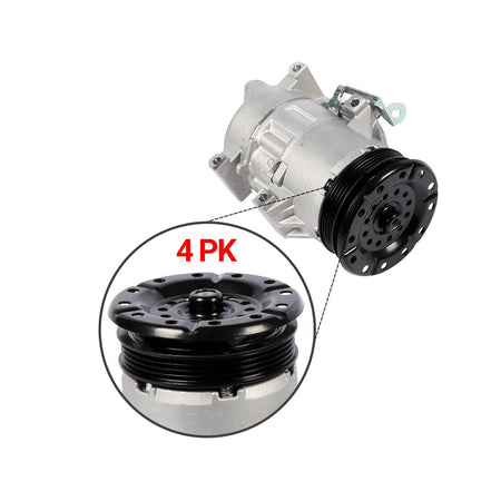 A/C Compressor 5SER09C 4PK 447260-2330 447280-6600 for Toyota Yaris - Detail