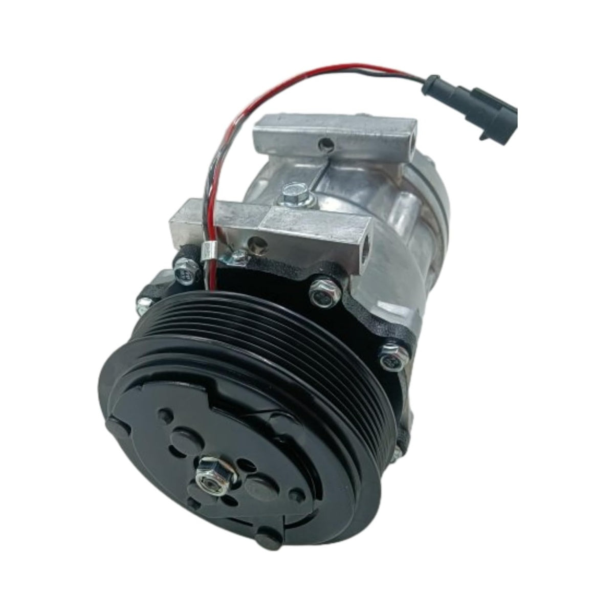 A/C Compressor 6PK 12V 47358876 for Case Tractor 110U 115U 105U 100C 120C 120U 90C - Sinocmp