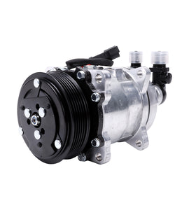 Compresor de aire acondicionado 6PK 12V 7279628 7280493 para cargadora compacta Bobcat A770 L750 S650