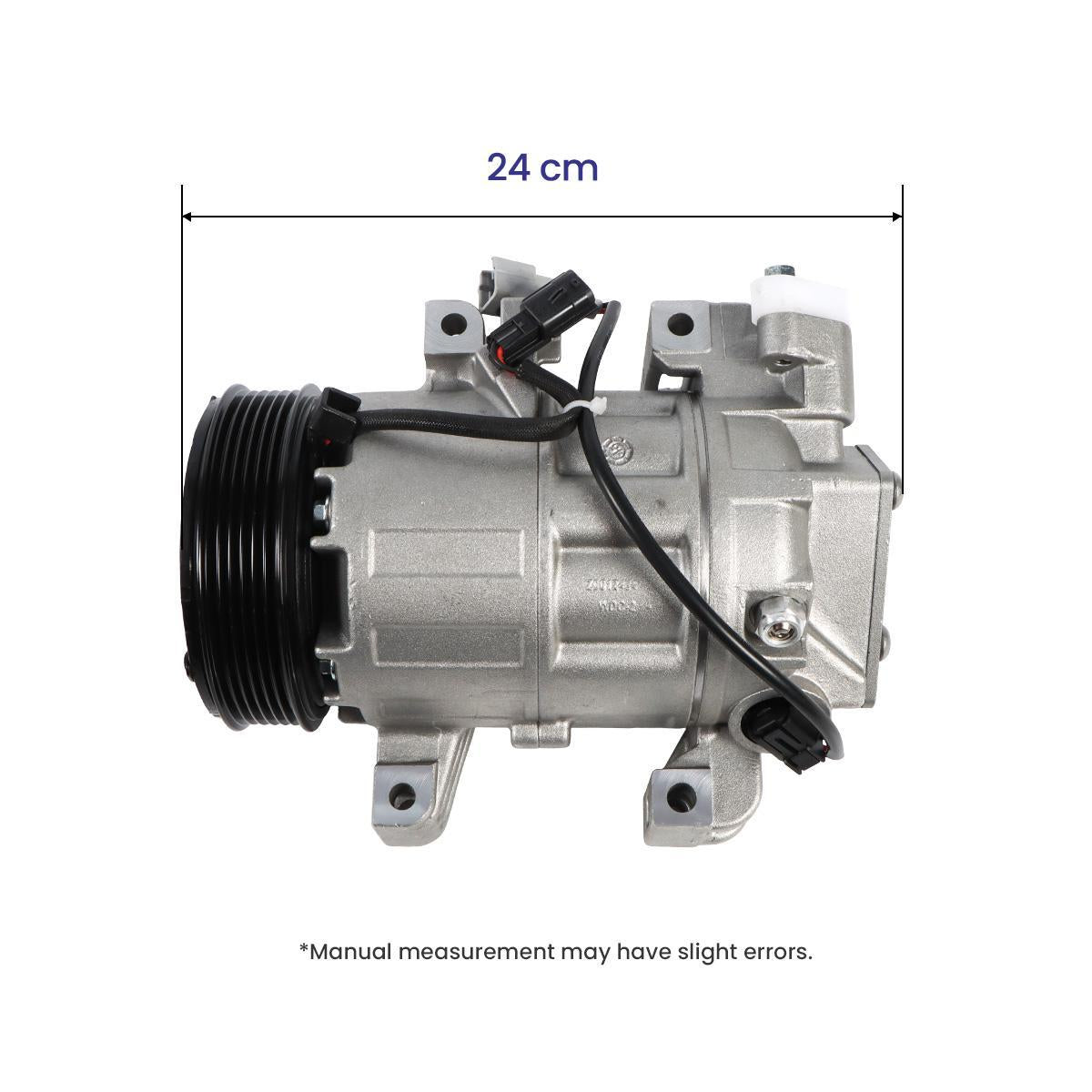 A/C Compressor 6PK 92600-JG30A 92600-JG300 for Nissan X-TRAIL(T31) 2007–2014 - Dimension