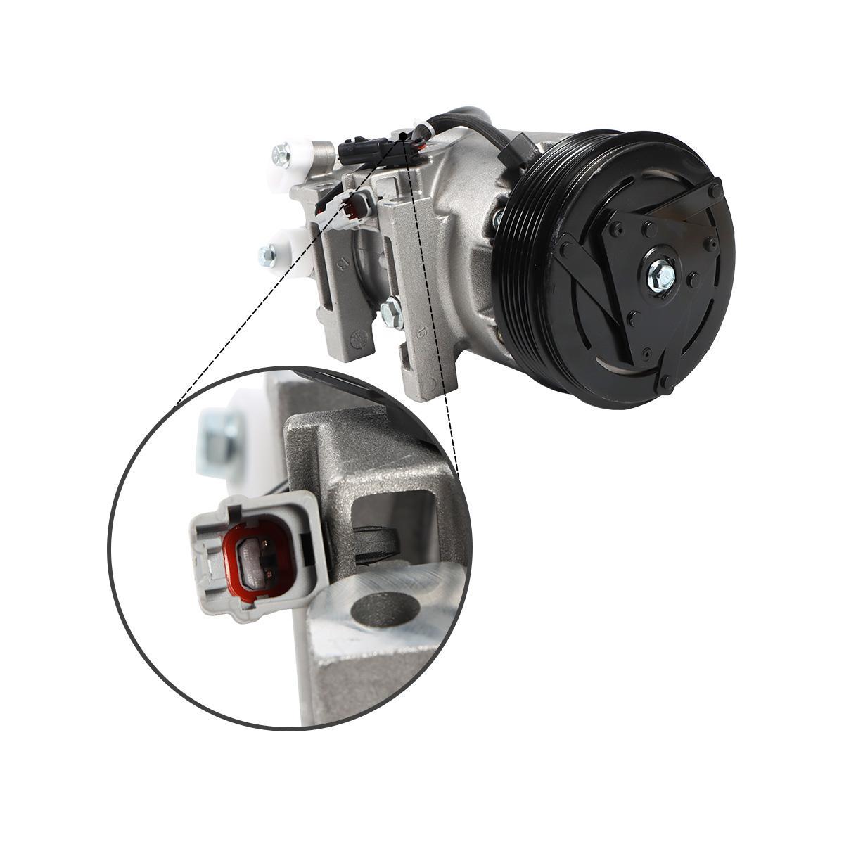 A/C Compressor 6PK 92600-JG30A 92600-JG300 for Nissan X-TRAIL(T31) 2007–2014 - Plug Detail