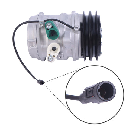 SP10 A/C Compressor 717638 46443509 46469764 for Kioti Kubota Landini Massey Zetor - Sinocmp