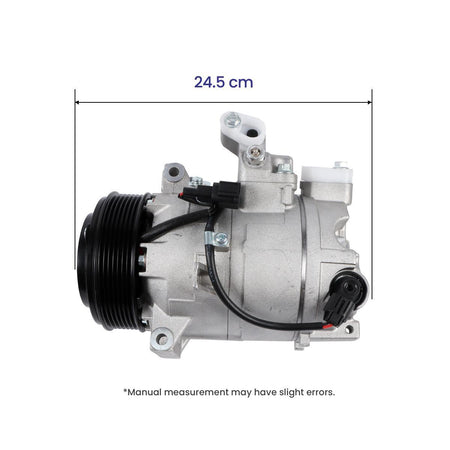 A/C Compressor 7PK 12V 926001CB0B 926001CB1B for Infiniti Infinity EX35 FX35 G37 3.5L 3.7L - Dimension