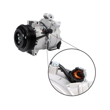 A/C Compressor 7PK 12V 926001CB0B 926001CB1B for Infiniti Infinity EX35 FX35 G37 3.5L 3.7L - Plug Detail