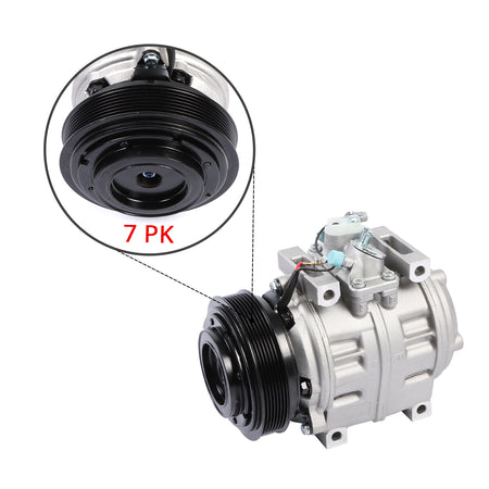 A/C Compressor 7PK 24V 88310-36212 447220-1451 447220-1474 for Toyota Coaster Bus - Sinocmp