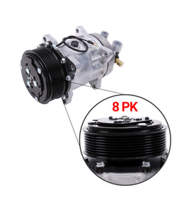 A/C Compressor 8PK 12V 18-10157-06 for Thermo King Carrier Transport Refrigeration